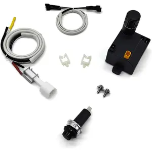7642 Grill Igniter Kit for Weber Spirit 210 / Spirit 310 Grills with Front-Control Panel (2013-Newer), Spirit 200/300 Igniter Replacement for Spirit E210 E310 S210 Starter Grill