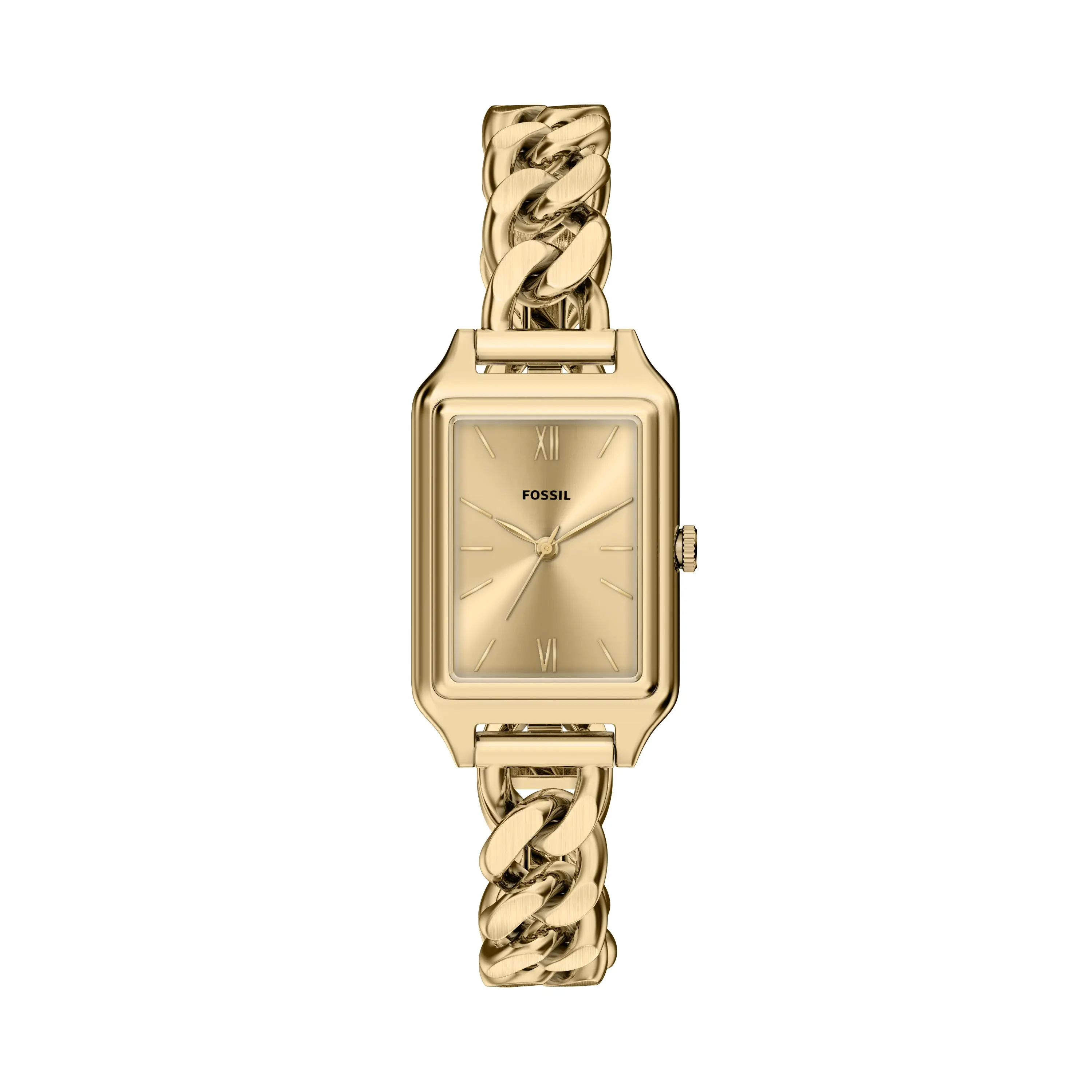 Fossil Women's Raquel 23mm Three-Hand Gold-Tone Stainless Steel Watch