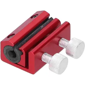 Motorcycle Aluminium Cable Lube Tool, Throttle Clutch Brake Cable Lubricating Tool Portable Wire Lubrication Oiler Accessory for ATV (A Red)