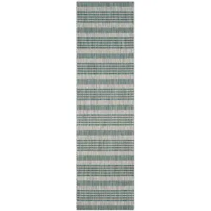 COURTYARD, GREY / BLUE, 2' X 3'-7", Area Rug, CY8062-37212-2