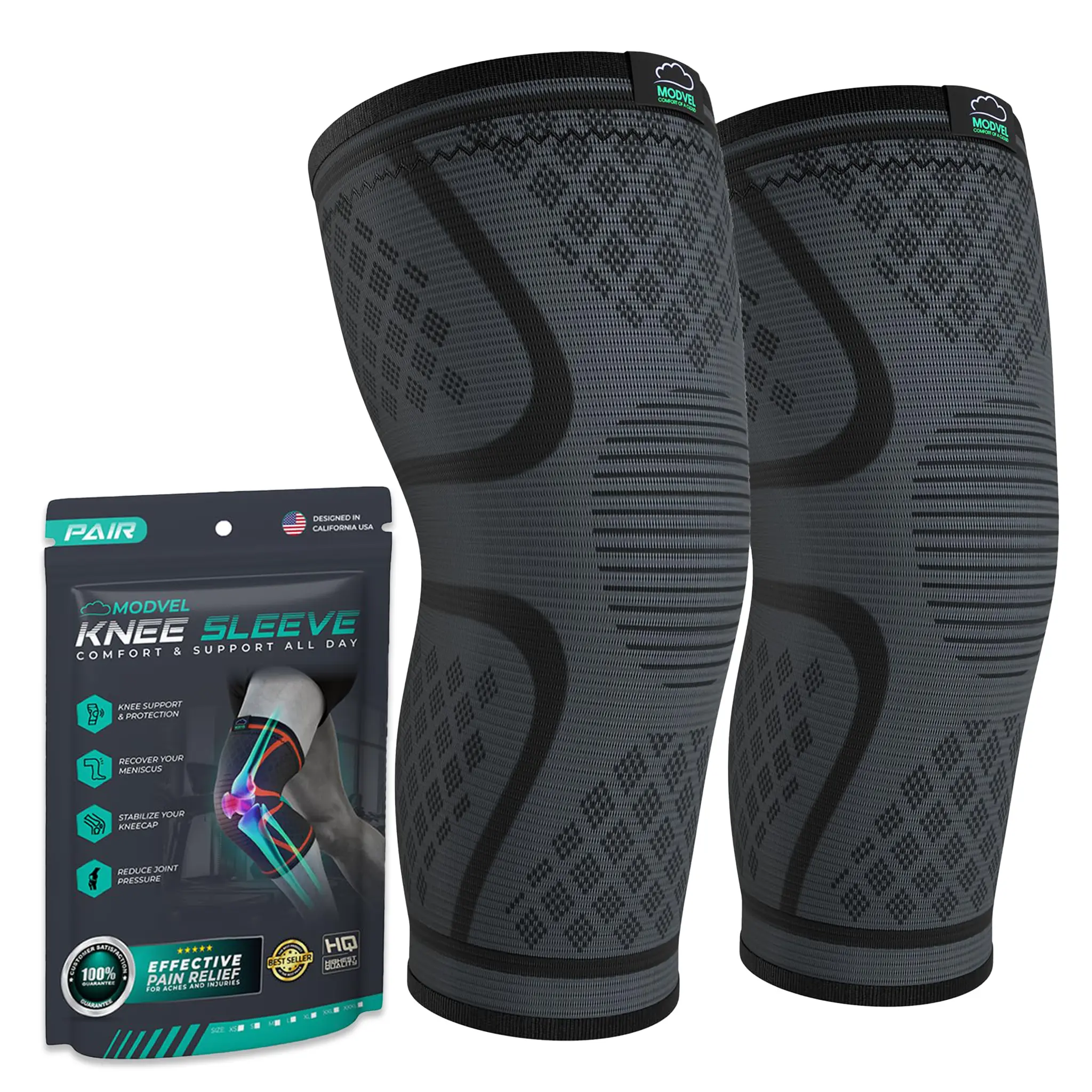 Modvel Knee Brace 2-Pack (New Colors) Modvel Knee Brace 2-Pack (New Colors)