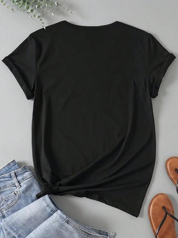 All I Want Is Jesus And Hermit Crabs Christian Humor Funny T-S Print T-Shirt Casual Crew Neck Short Sleeve Comfort Tee Top For Spring & Summer Women's Clothing