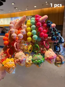 Adorable Animal Keychain Pendant, Cute Cartoon Charm Accessory, Perfect Gift for Women & Kids, Versatile Car Bag Decoration,Valentine's Day,lovers