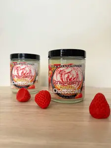 Strawberry Vanilla Cheesecake Candle 9oz Strawberry Vanilla Cheesecake Candle 9oz