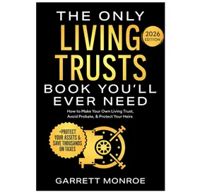 Estate Planning Living Notebook - Essential Finance Guide with Comprehensive Step-By-Step Instructions for Creating Your Own Living Trust