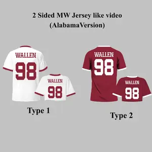 (Alabama Version) MW 98 Mesh Football Jersey, Problem Jersey