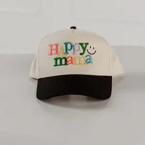 Happy Mama Club Embroidered Trucker Hat