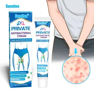 Sumfiun Men's Mild Cleaning Ointment Itch Relief Anti-Bacterial Cream External Use Men's Personal Care Product with Herbal Ingredients