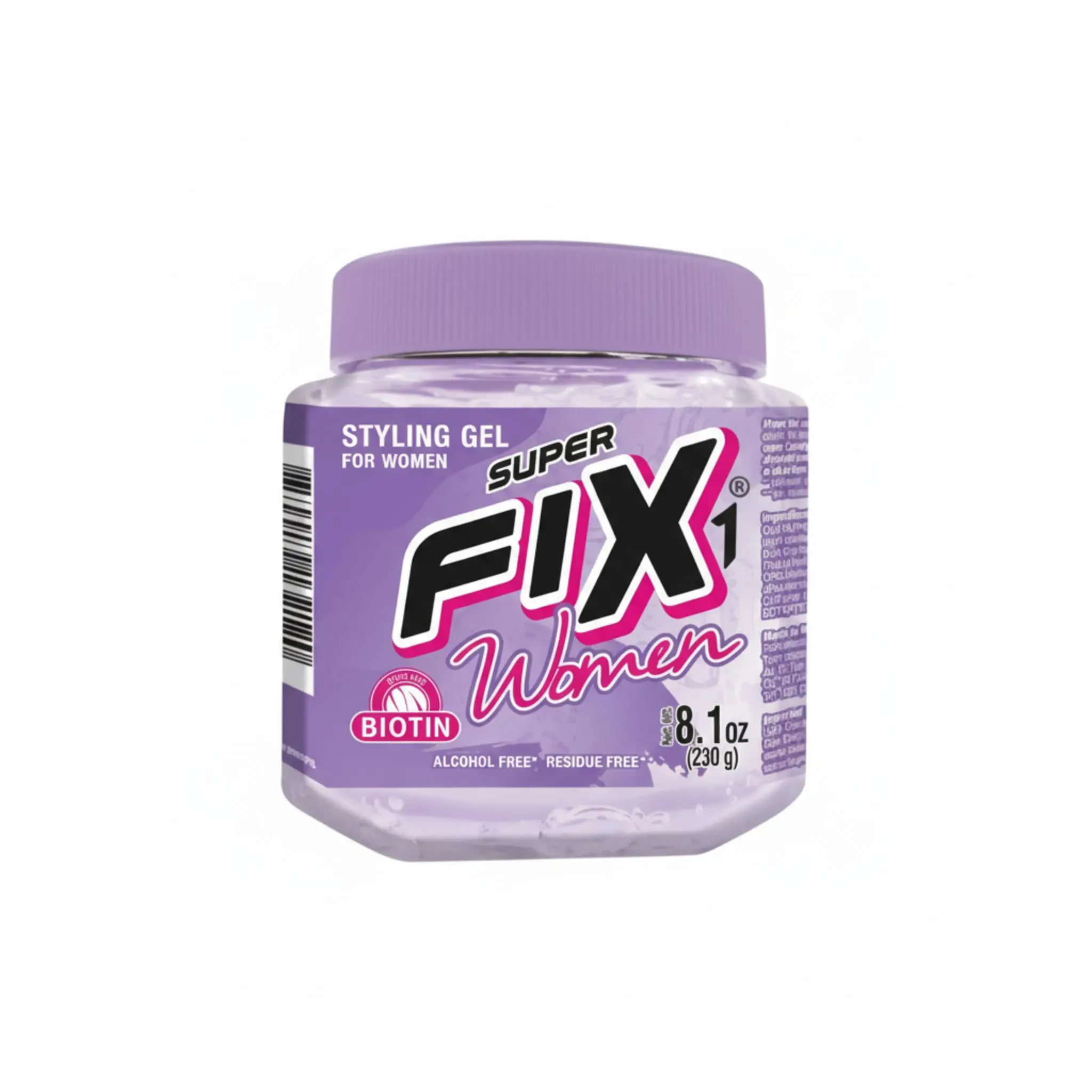SuperFix1 Biotin Haircare Gel Jar, Gentle Female Formula, 230g (8.1oz)