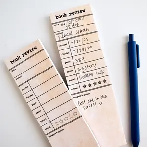 Book Review Notepad
