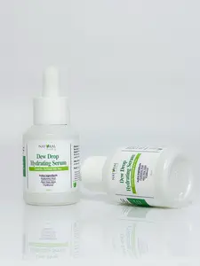Natural Dew Drop Hydrating Serum - Moisture & Dewy Skin Repair - Hydrating Moisturizer for Radiant Glow - Powerful Ingredients for Soothing & Plumping Effects