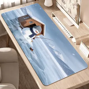LIVEKEY Extra Large Gaming Mousepad 40x80cm   Fall Forest Cute Animal Design with Non Slip Base & Stitched Edges  Soft Smooth Glide Surface for Gaming PC Setup Desk Mat #GamingGear #Mousepad #DeskSetup