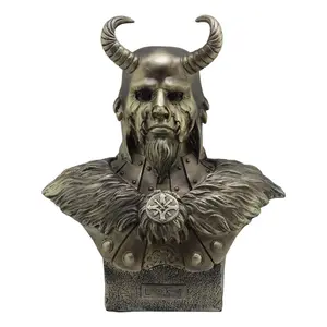 Ebros Shapeshifter Half God And Half Jotunn Loki Bust Statue 10.25"H Norse Viking