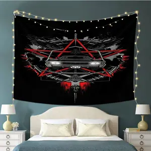 Supernatural Hanging Banner for Home Decor, University Dorm Bedroom Living Room Wall Decoration, Multi-Purpose Party Decorations
