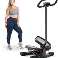 Stepper with handlebar