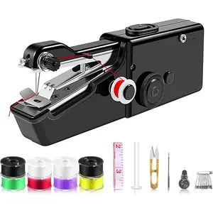 Sewing Machine - Quick Sew Mini Sewing Machine For Beginners Adults, Quick Stitching with Accessory Kit, Suitable for DIY Projects at Home or Travel