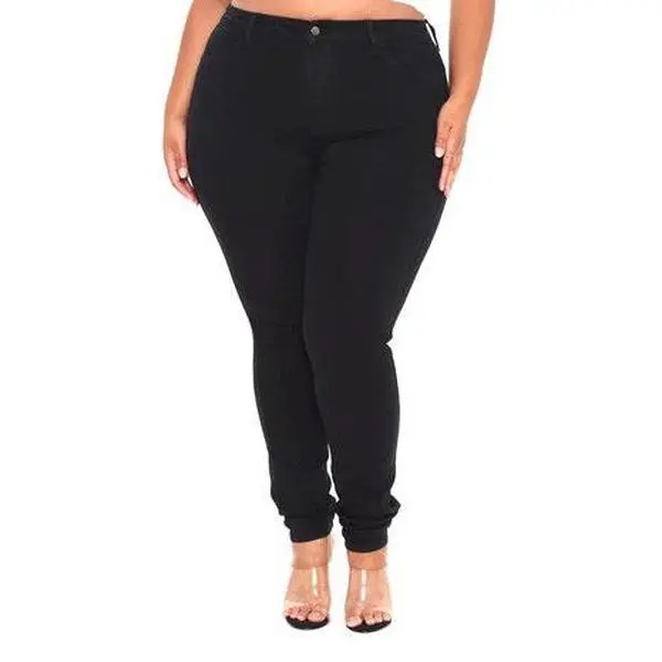 BT {Aphrodite} Black Denim Skinny Jeans PLUS SIZE