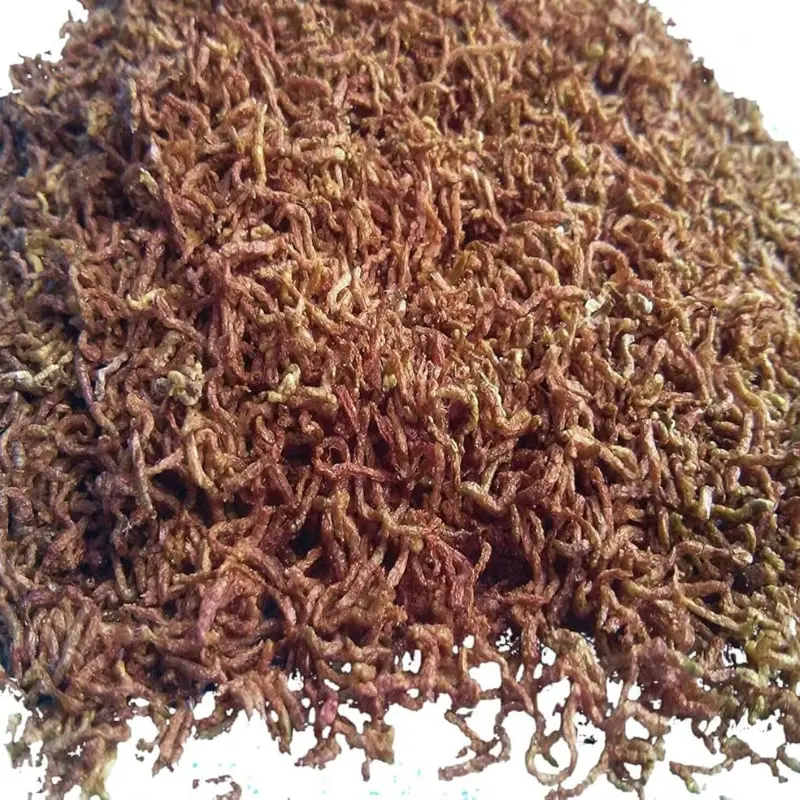 Freeze-Dried Bloodworms – High-Protein Natural Fish Food, Ideal for Tropical Fish, Betta, and Aquatic Pets, Premium Quality
