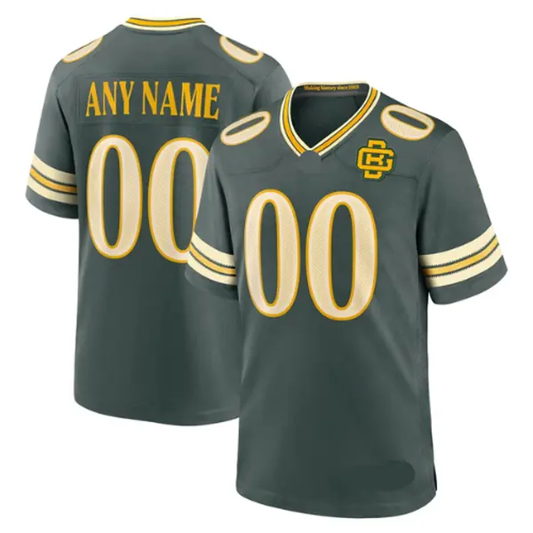 Unisex Football Inspired Green Bay Team 2026 Rivalries Collection Custom Name & Number Game Jersey - Green