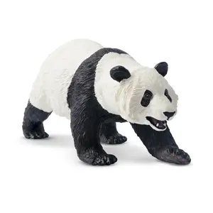 TOYMANY PVC Plastic Hand-Painted Female Wildlife Panda Single Figurine - Realistic Collectible Item, Ideal for Early Education, Montessori Sensory Play, Thoughtful Gifts for Enthusiasts