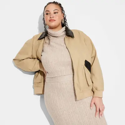 Bomber Jackets Wild Fable Yellow Jacket Bomber Jacket Target