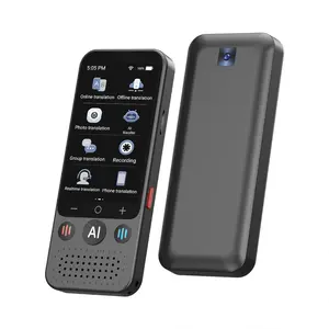AI Smart Language Translator Device, Portable Translator with 138 Languages & 3.1" Touch Screen, Real-Time Voice & Photo Translation, Offline & Online Use, No Subscription Fee, Perfect for Business, Travel and Learning