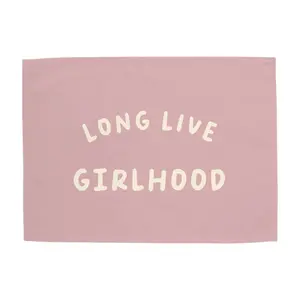 {Lilac & Ivory} Long Live Girlhood Banner
