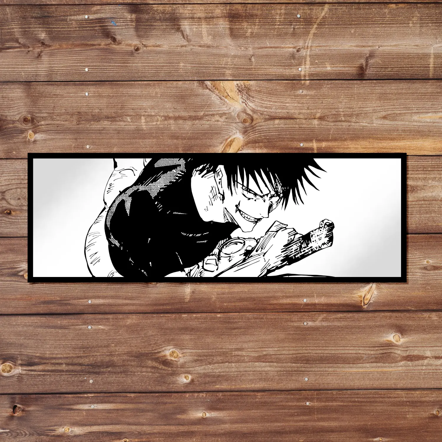 Toji Vinyl Sticker - Handmade JDM Slapper Sticker for Waterproof Window, Laptop, Kindle, and Water Bottle