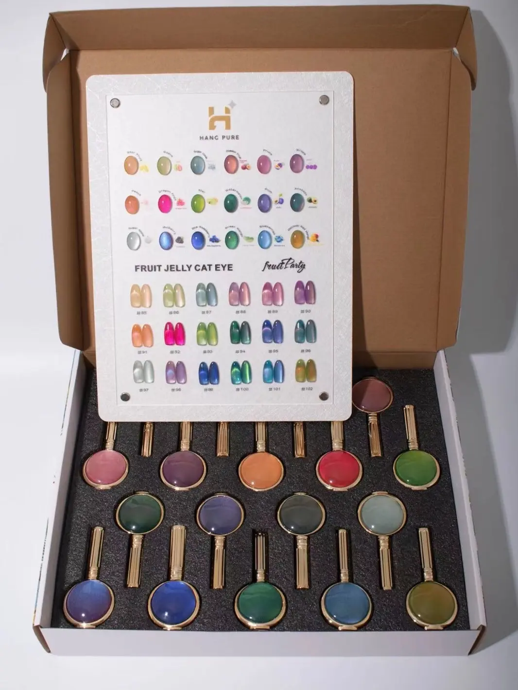 Fruit Cat Eye (no.85-102) – 18 Colors + magnet and gifts from the shop