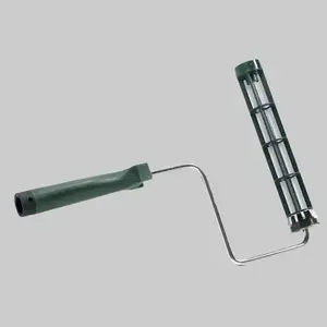 Roller Frame 9 in. with Retaining Spring for Secure Roller Cover & Easy Removal Threaded Handle for Extension Poles
