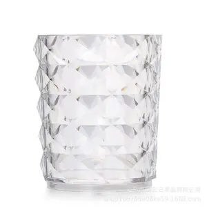 Transparent Makeup Brush Storage Box, Eyeliner Pen Lipstick Organizer, Elegant Rhinestone Water Cup Holder, Bathroom Toothbrush Soap Rack, Stationery Pen Holder