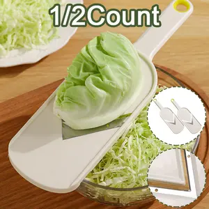 Japanese-Style Cabbage Slicer, 2/1 Count Durable Vegetable Slicer, Multifunctional Vegetable Salad Slicer for Cabbage, Lemon and Cucumber, Kitchen Vegetable Cutting Tool, Vegetable Cutter, Cabbage Cutting Shredder