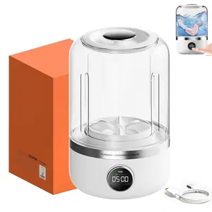 Portable Rechargeable Mini Washing Machine for Underwear, Wireless Portable Laundry cup, Mini Portables Washing Machine, 20 Washes per Charge, for Baby Clothes, Underwear Household Appliances Household Items