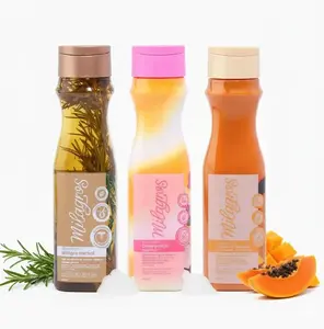 Milagros shampoo herbal, Milagros tratamiento emergencia capilar y Milagros Tratamiento a base de frutas (3 pack)