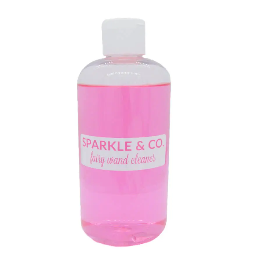 Sparkle & Co. Fairy Wand Sanitizing Cleaner For Fairy Dust Nail Shadow 16 ounce