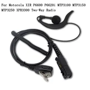 Walkie Talkie Headset For Motorola XIR P6600 P6620i MTP3100 MTP3150 MTP3250 XPR3300 Two-Way Radio Earpiece Mic In-ear Earhook Earpiece