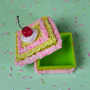 Key Lime Crush - Cake Trinket Box