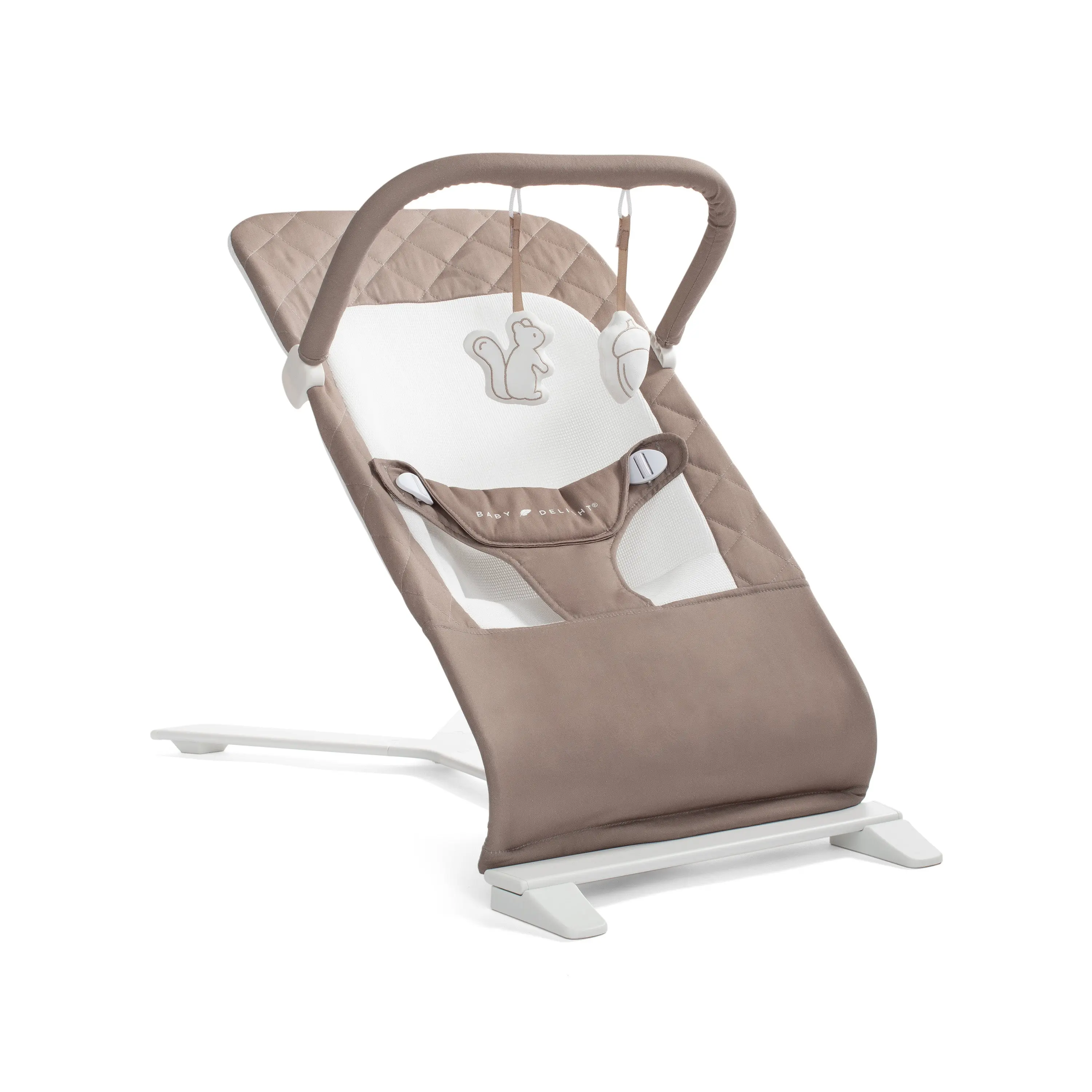 Alpine Organic Deluxe Portable Bouncer | Organic Mocha Alpine Organic Deluxe Portable Bouncer | Organic Mocha