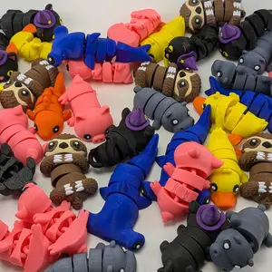 MINI Animals - Pick Your Own - Fun & Unique Articulating 3D Printed Collectible Figurines - Desk Pets - Home Decor - Perfect Gift for Office or Home