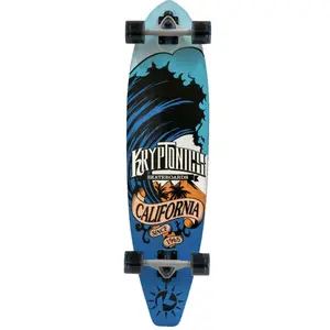 36" Longboard  Complete Skateboard   Kryptonics Special Big Wave