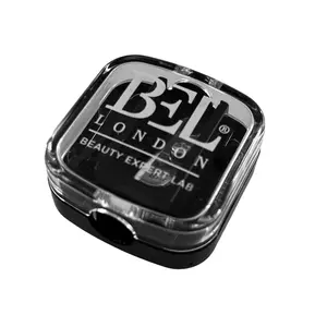 BEL London Cosmetics Pencil Sharpener with Diamond-like Blades for Precise Lip Liner Eyeliner & Eyebrow Pencils German-made for Professional Makeup Artists