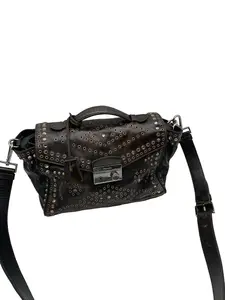 Pre-owned PRADA Distressed Brown Hand & Crossbody Bag/WJ05131805/1805
