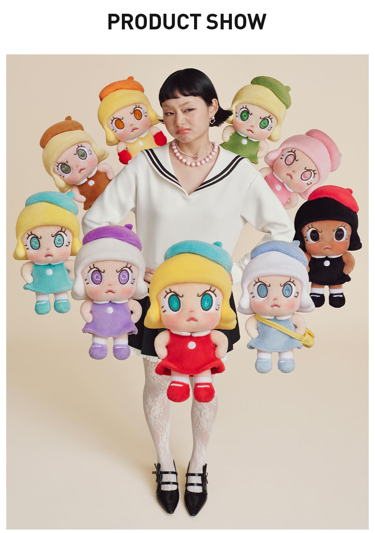 POP MART Angry Molly - Angry Energy Series Plush Pendant Blind Box