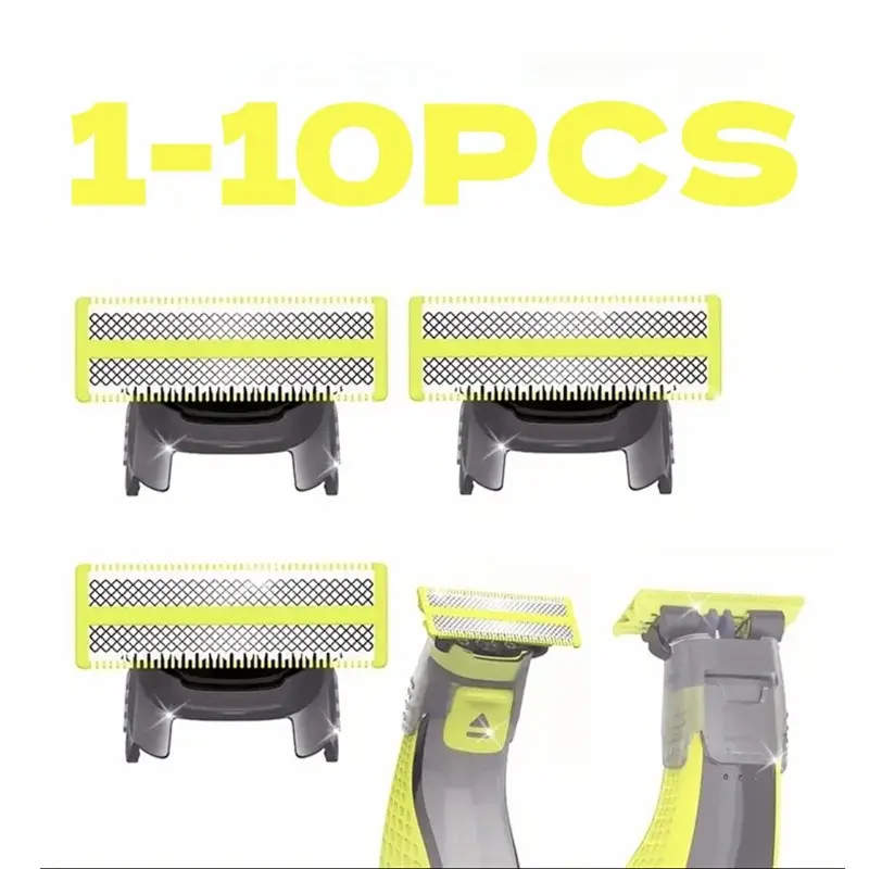 Replace Small T-Type Razor Blade Head, Compatible with Qp2520 Qp2590 Qp2630 Qp2670 Electric Trimmer, Anti-Friction Razor Blade