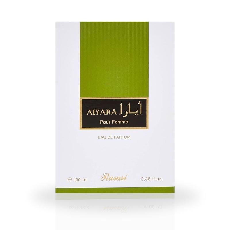 Aiyara Pour Femme EDP Spray 100ML (3.38 OZ) by Rasasi | Long Lasting, Refreshing, Floral, Luxurious Feminine Scent.