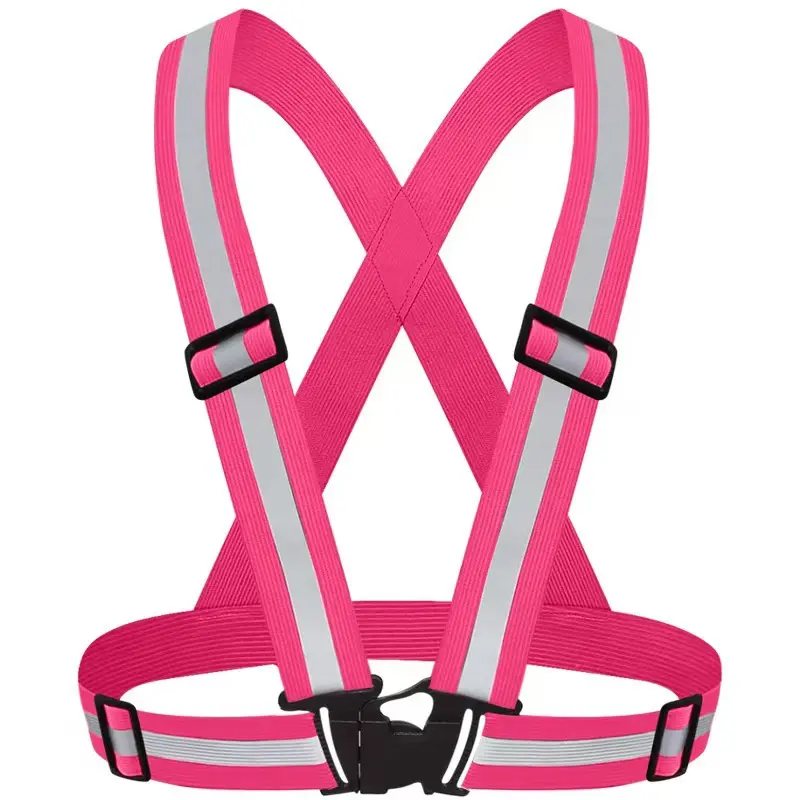4x1.5 elastic shoulder strap pink