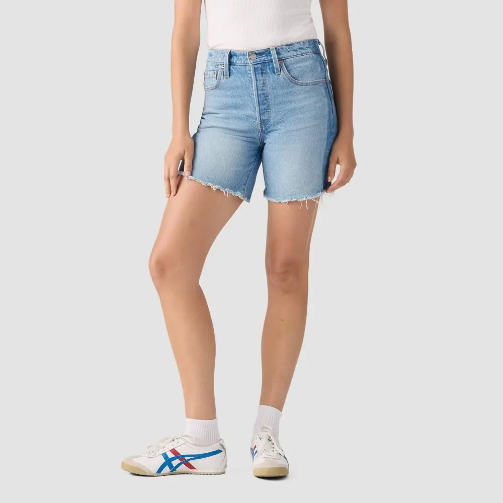 Levi's Women's 501 Mid-Thigh Shorts - So So No No 24