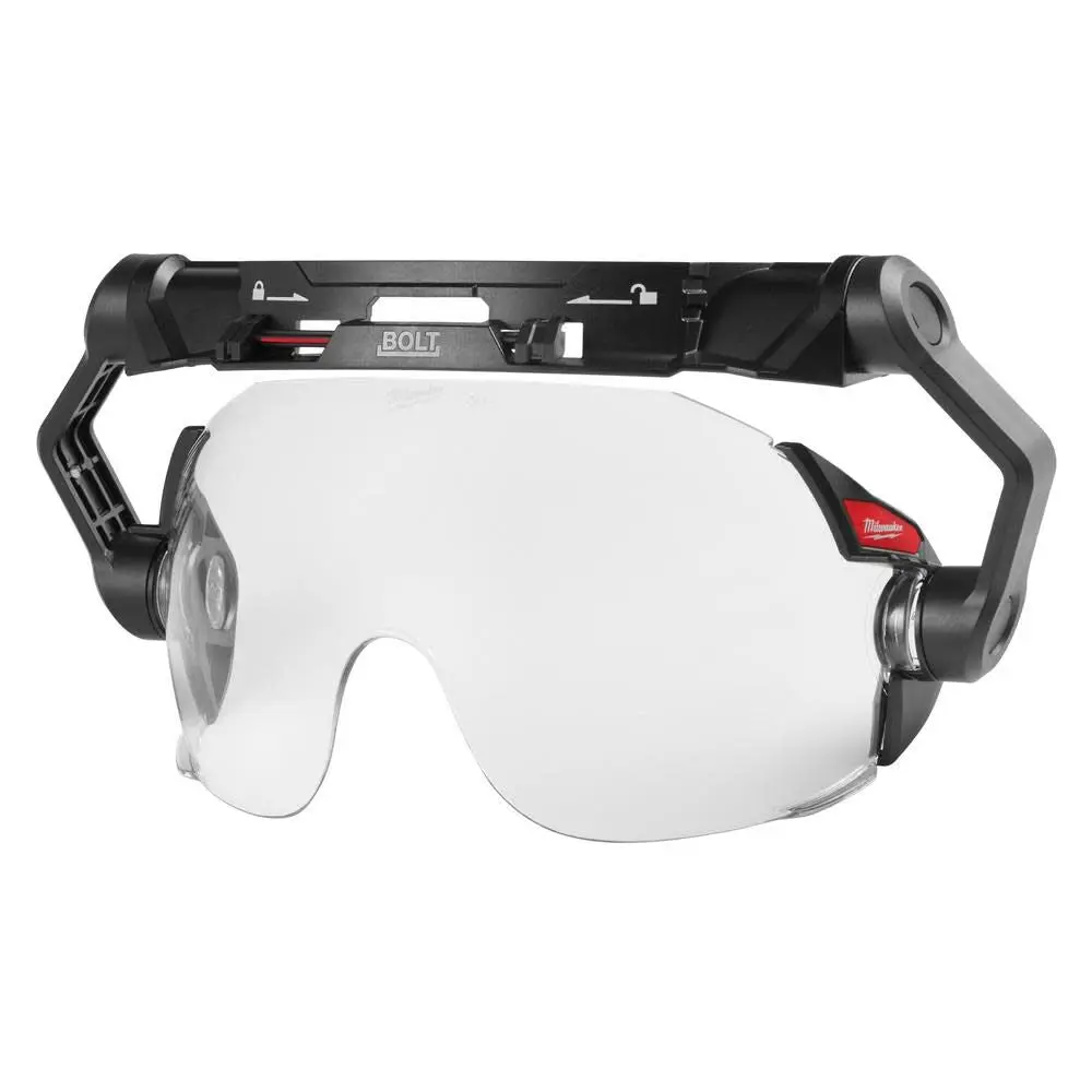 Milwaukee 48-73-1410 BOLT Eye Visor / Face Shield - Clear Dual Coat Lens