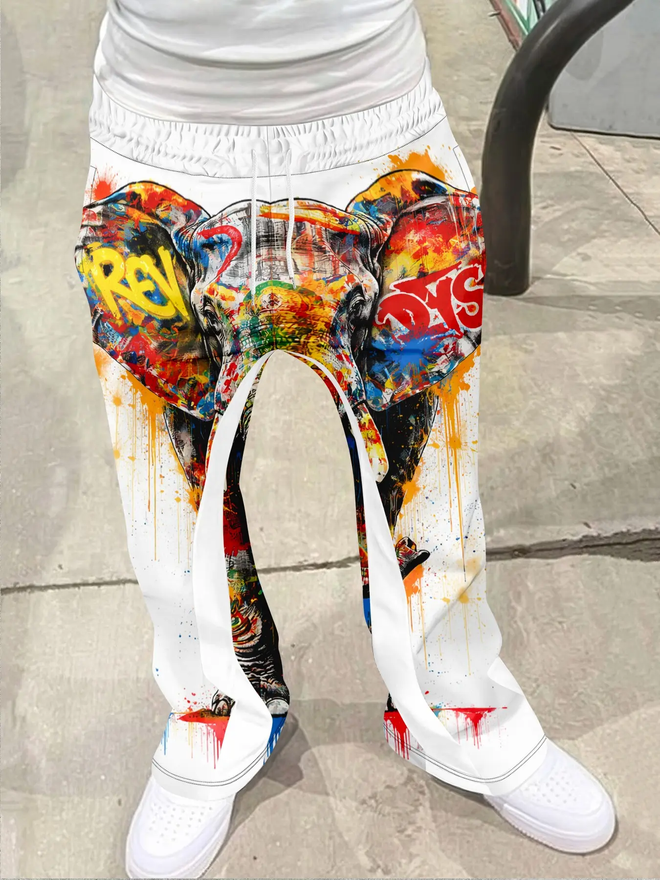 graffiti pants - TikTok Shop