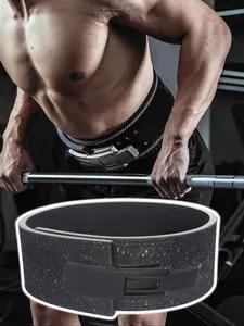 Men's Glitter Weightlifting Belt, Professional Training Lifting Support Belt, Unisex Hard Lifting Training Belt for Gym Workout